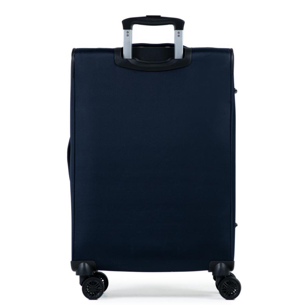 Mala Média Poliéster 4 Rodas Lyon Azul Escuro - 4