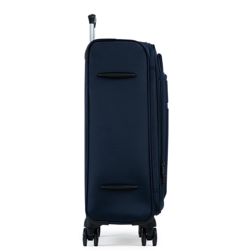 Mala Média Poliéster 4 Rodas Lyon Azul Escuro - 5