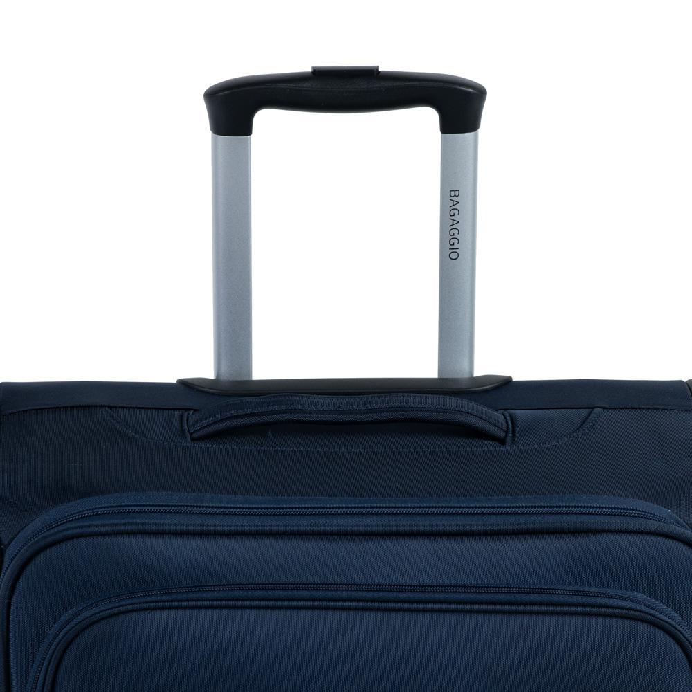 Mala Média Poliéster 4 Rodas Lyon Azul Escuro - 6