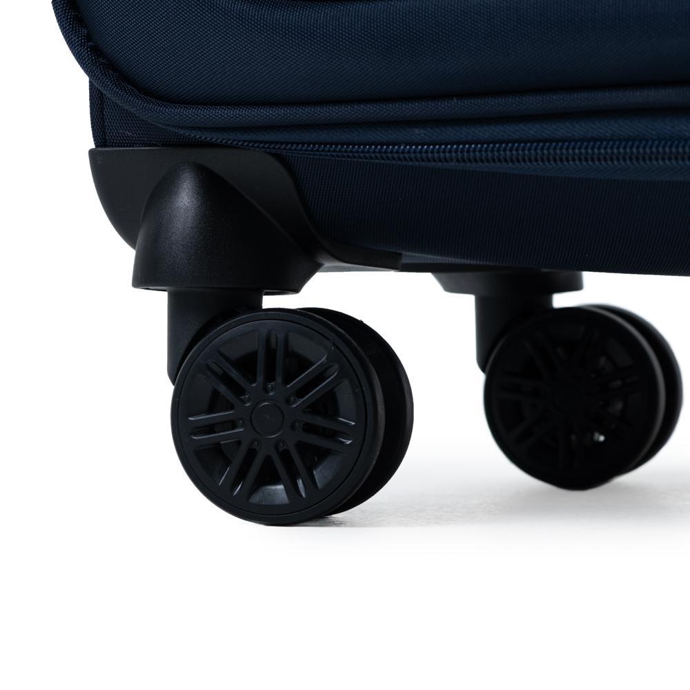 Mala Média Poliéster 4 Rodas Lyon Azul Escuro - 9