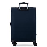 Mala Média Poliéster 4 Rodas Lyon Azul Escuro