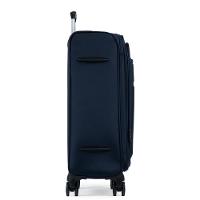 Mala Média Poliéster 4 Rodas Lyon Azul Escuro - 5