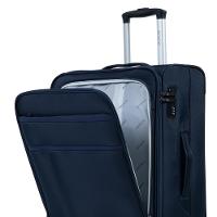 Mala Média Poliéster 4 Rodas Lyon Azul Escuro - 7