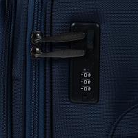 Mala Média Poliéster 4 Rodas Lyon Azul Escuro - 8