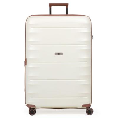 Mala Grande Polipropileno 4 Rodas Suissewin Genebra Branca