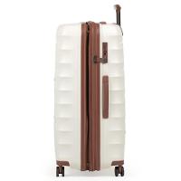 Mala Grande Polipropileno 4 Rodas Suissewin Genebra Branca - 3