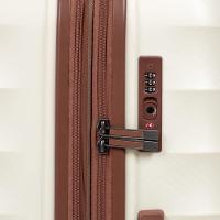 Mala Grande Polipropileno 4 Rodas Suissewin Genebra Branca