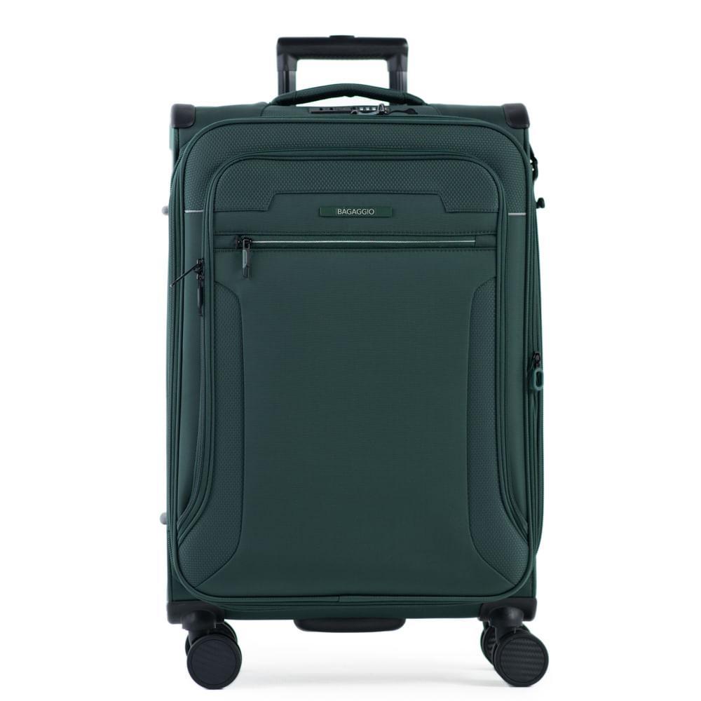 Mala Média Poliéster 4 Rodas Zurique Verde - 1