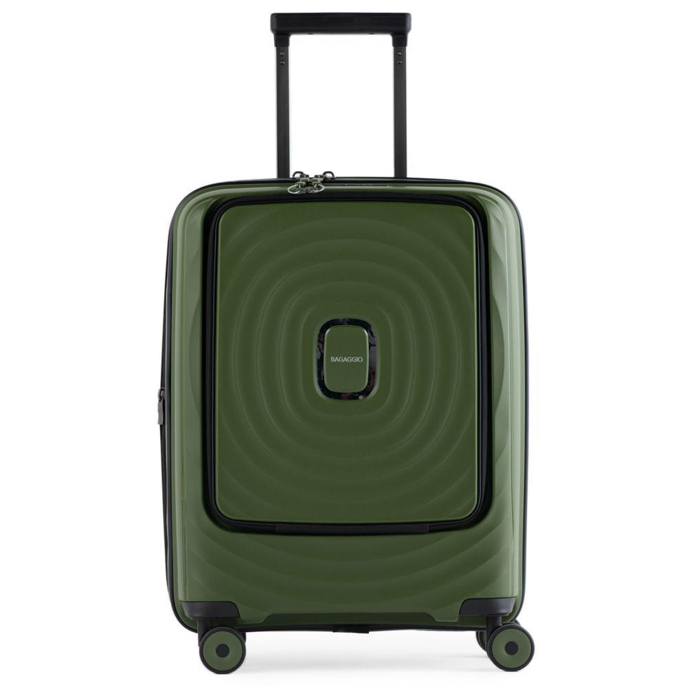 Mala Pequena Polipropileno 4 Rodas New York Verde - 1