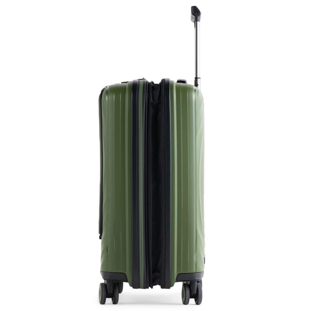 Mala Pequena Polipropileno 4 Rodas New York Verde - 6