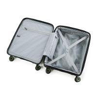 Mala Pequena Polipropileno 4 Rodas New York Verde - 10