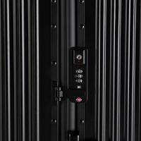 Mala Média de Policarbonato 4 Rodas Kyoto II Preta - 7