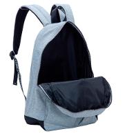 Mochila Infantil Feminina Moletom Like  Cinza - 4