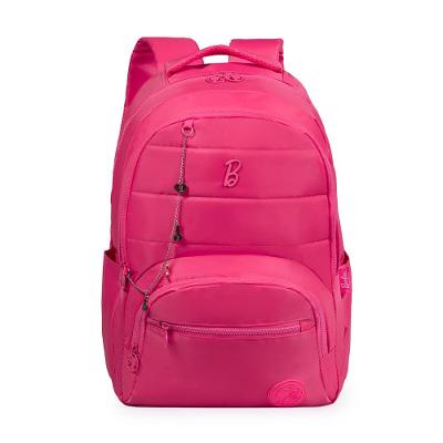 Mochila Escolar Feminina Barbie Rosa