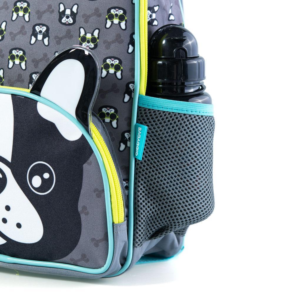 Mochila Infantil Pets Pug Cinza - 7