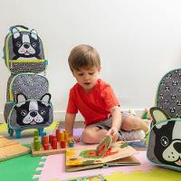 Mochila Infantil Pets Pug Cinza - 10