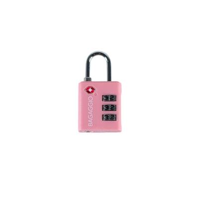 Cadeado TSA 3 Dígitos Rosa