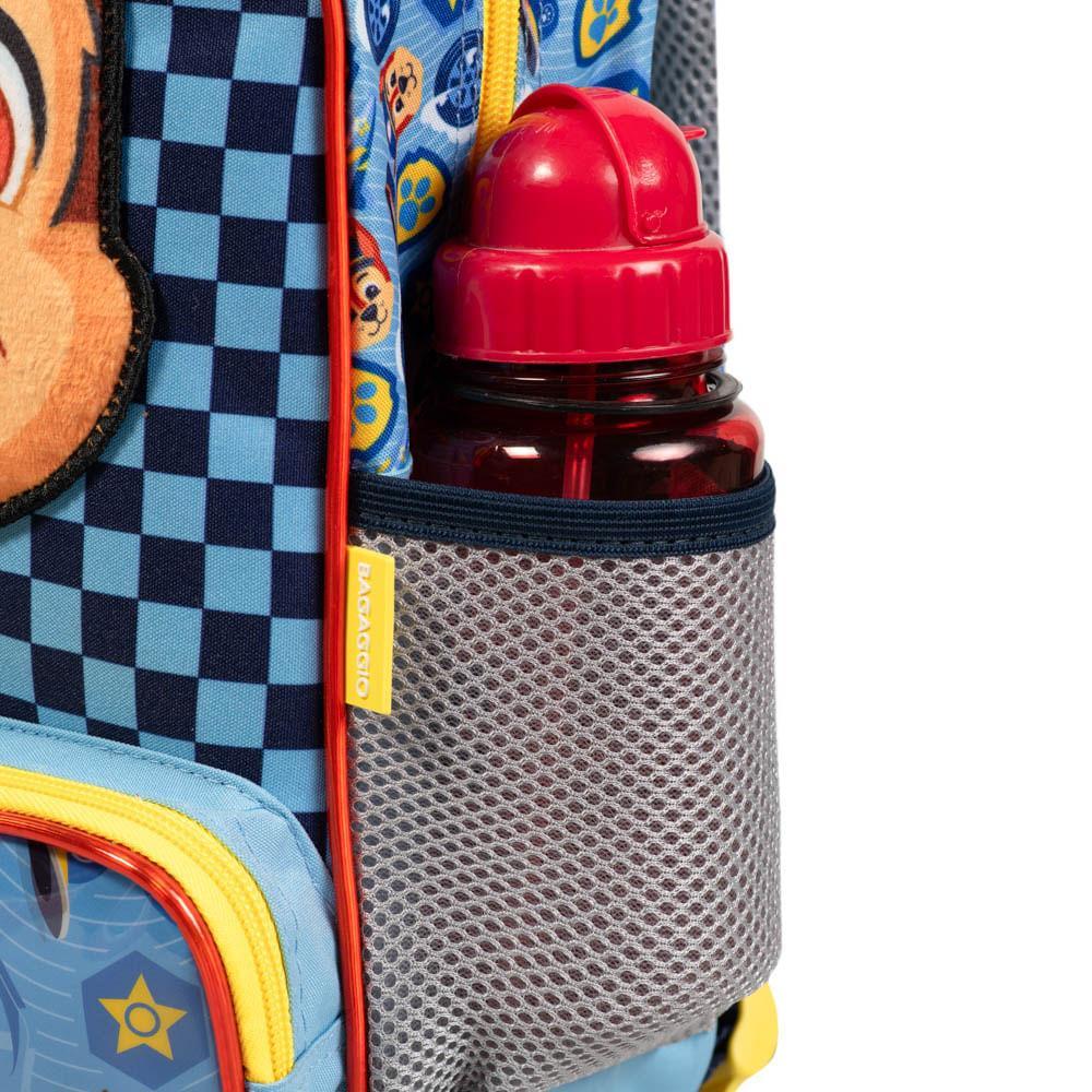 Mochila Escolar Masculina Infantil Patrulha Canina Chase Azul - 5