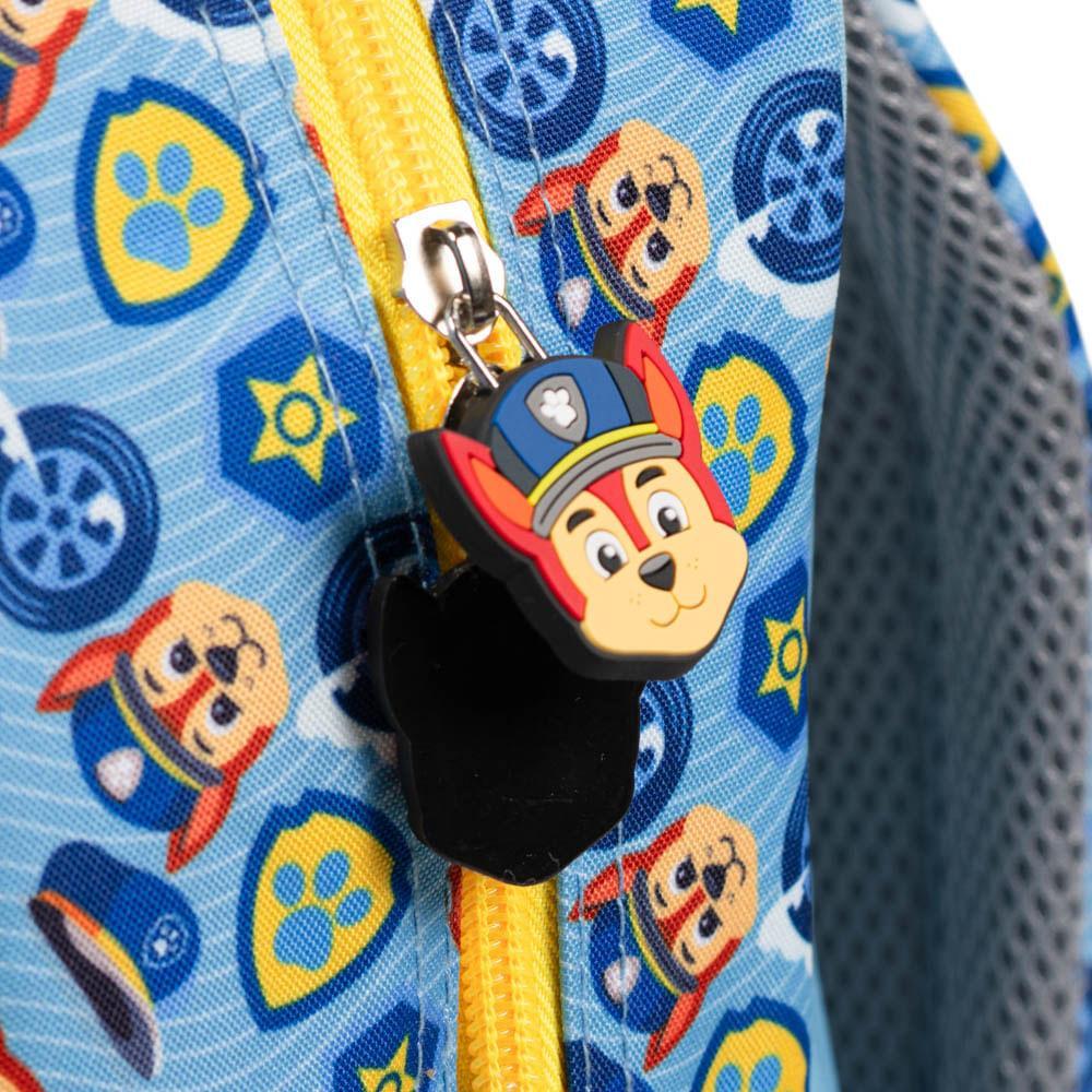 Mochila Escolar Masculina Infantil Patrulha Canina Chase Azul - 7