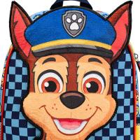 Mochila Escolar Masculina Infantil Patrulha Canina Chase Azul - 6