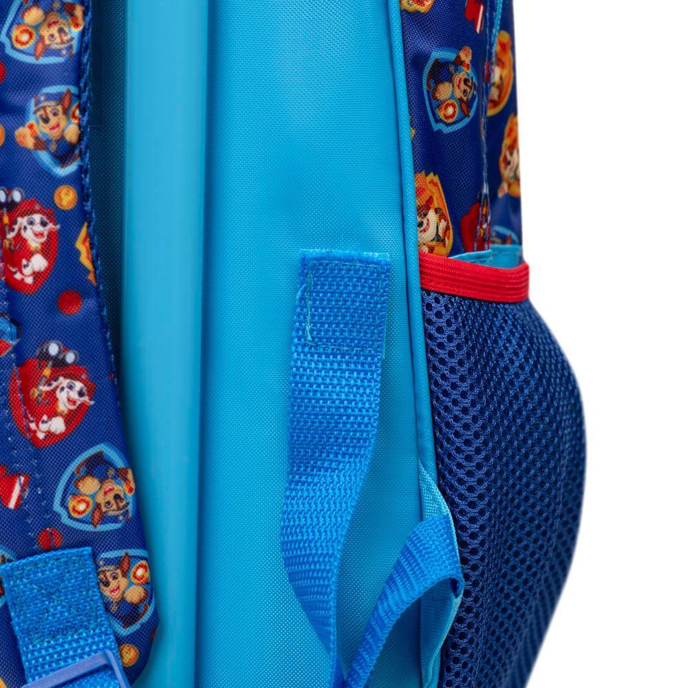 Mochila de Rodinha Infantil Masculina Patrulha Canina Chase e Equipe Azul - 7