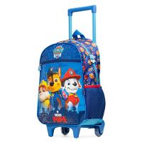 Mochila de Rodinha Infantil Masculina Patrulha Canina Chase e Equipe Azul - 2