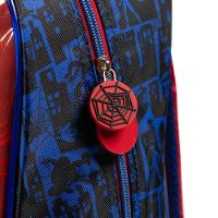 Mochila de Rodinha Infantil Masculina Homem Aranha Azul - 7