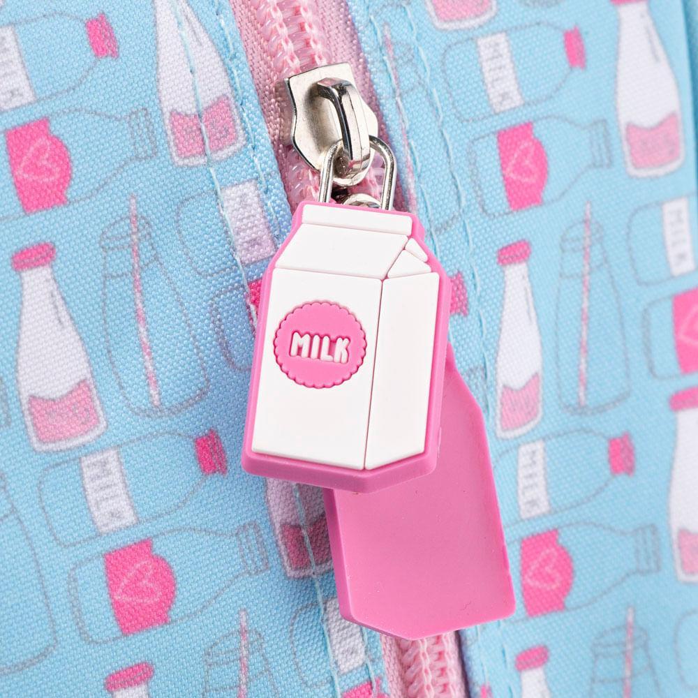 Mochila Escolar Feminina Marie Baby Rosa Claro - 9