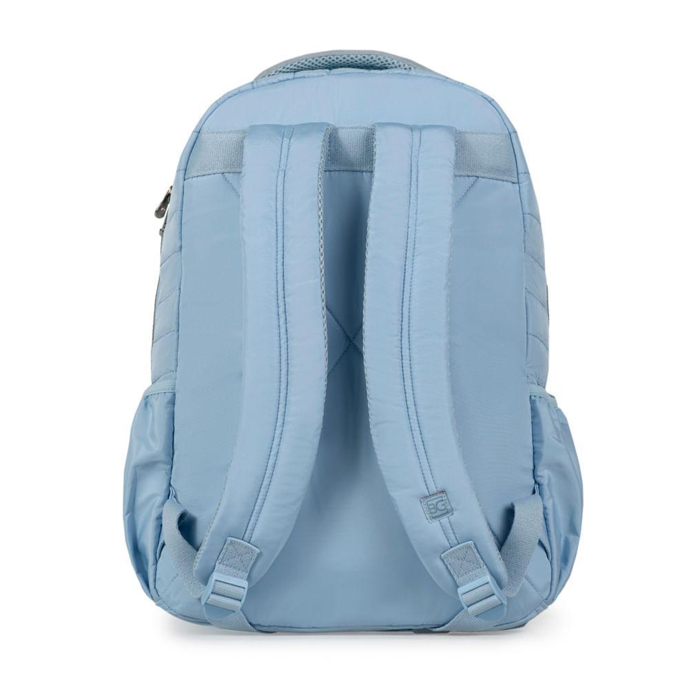 Mochila Escolar Feminina Juvenil BG Girl Azul - 4