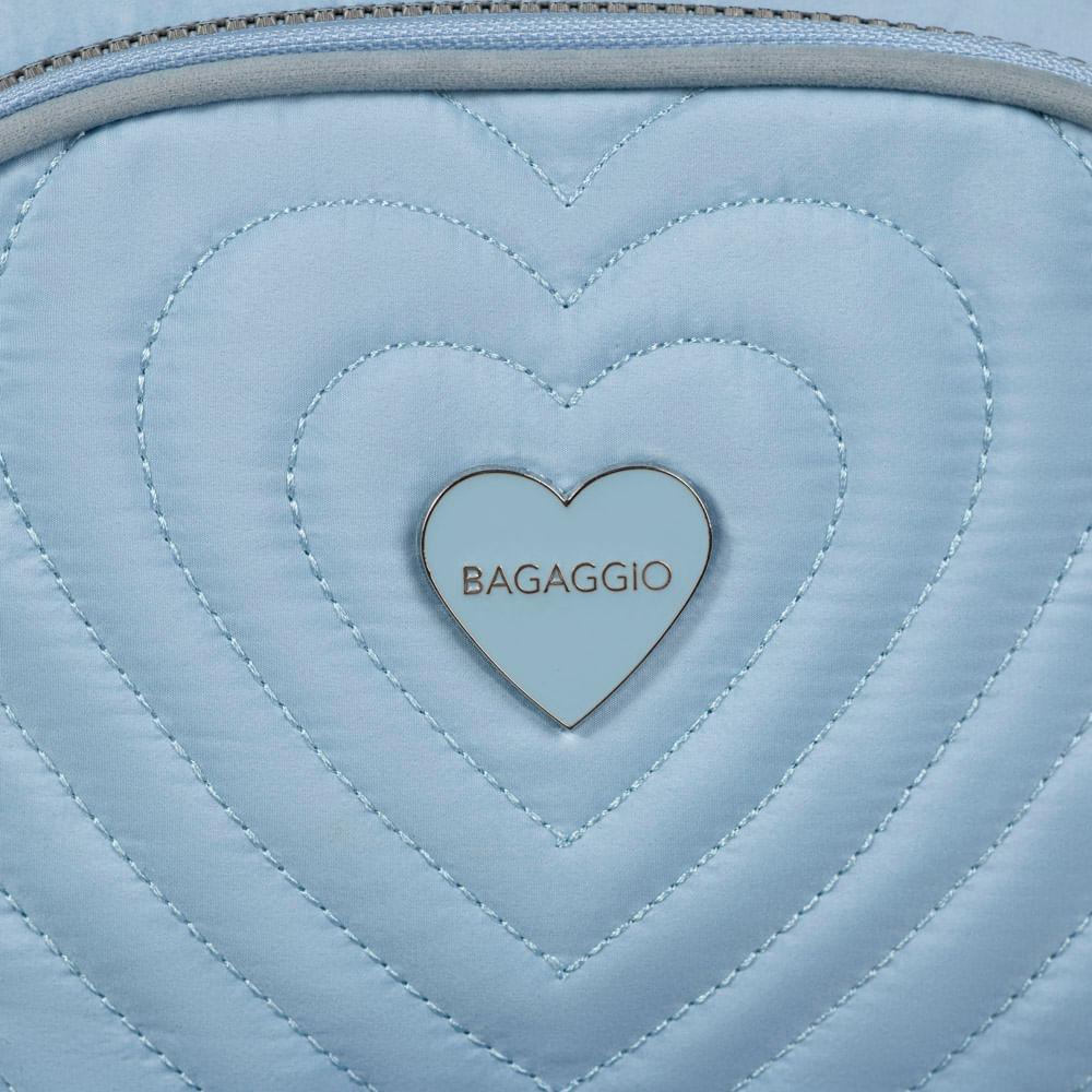 Mochila Escolar Feminina Juvenil BG Girl Azul - 7