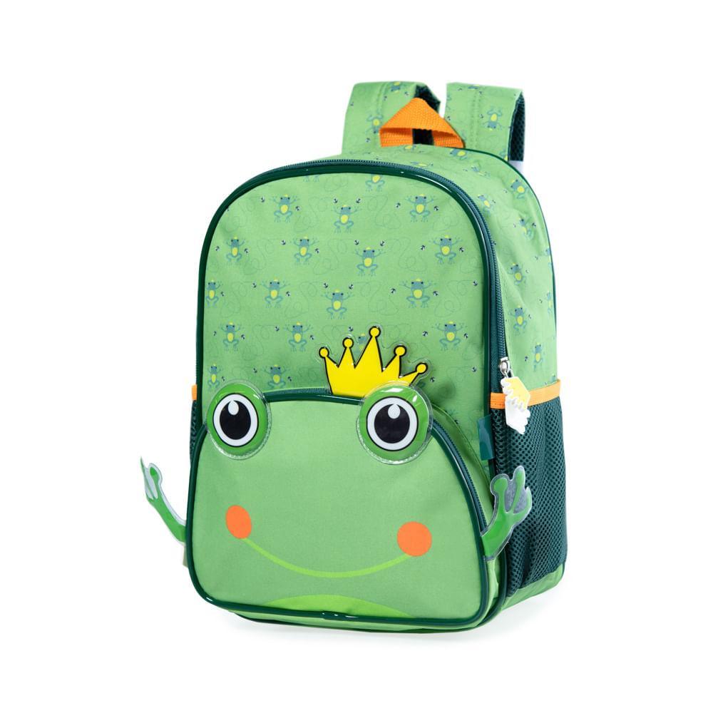Mochila Infantil Pets Sapo Verde - 2