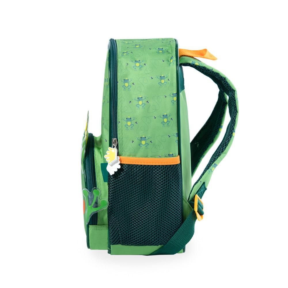 Mochila Infantil Pets Sapo Verde - 3
