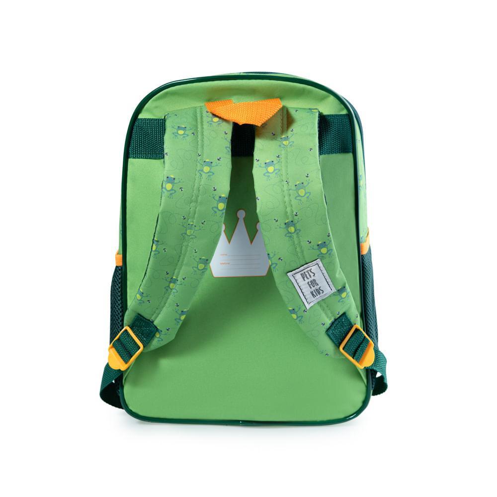 Mochila Infantil Pets Sapo Verde - 4