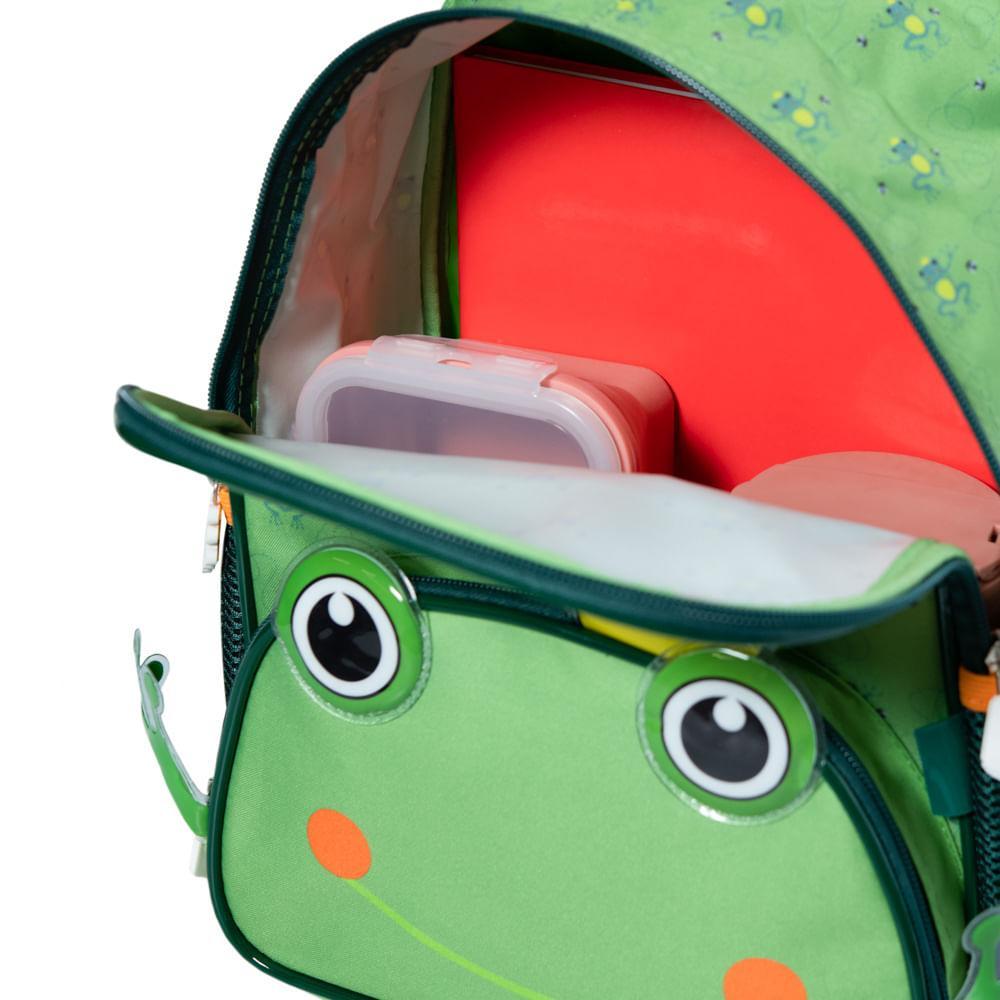 Mochila Infantil Pets Sapo Verde - 8