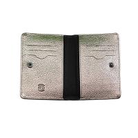 Carteira Feminina  de Couro RFID Slim Basic Onix - 2