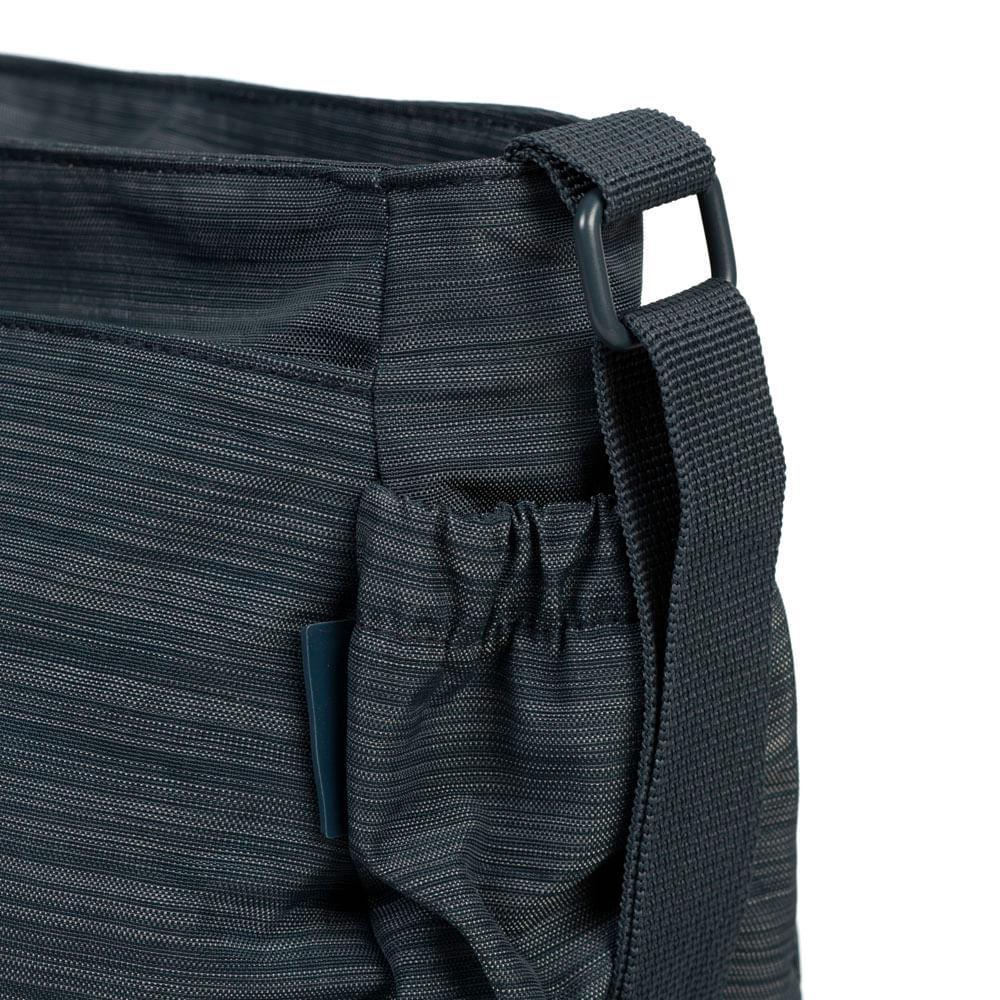 Bolsa Feminina Transversal Pequena Crinkle Chic Azul Escuro - 7