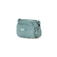 Bolsa Feminina Transversal Pequena Crinkle Chic Azul Claro - 2