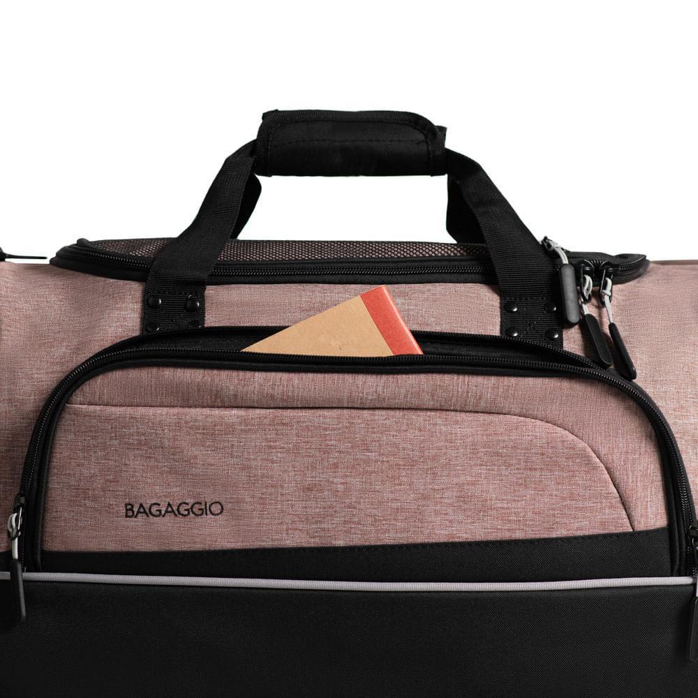 Bolsa de Viagem  Two Tone Marrom - 5