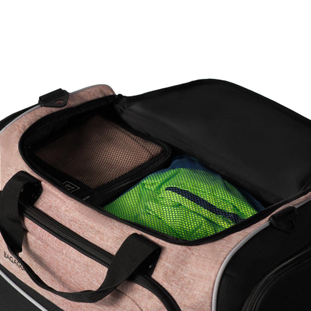 Bolsa de Viagem  Two Tone Marrom - 8