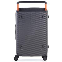 Mala de Viagem Grande 32 Kg Policarbonato 4 Rodas Bahamas Trunk Cinza Escuro - 3