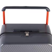Mala de Viagem Grande 32 Kg Policarbonato 4 Rodas Bahamas Trunk Cinza Escuro - 7