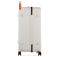 Mala de Viagem Grande Policarbonato 4 Rodas Bahamas Trunk Branca - 3