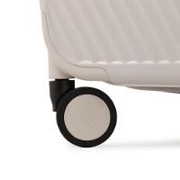 Mala de Viagem Grande Policarbonato 4 Rodas Bahamas Trunk Branca - 7