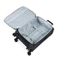 Mala Média Poliéster 4 Rodas Lyon Preta - 9