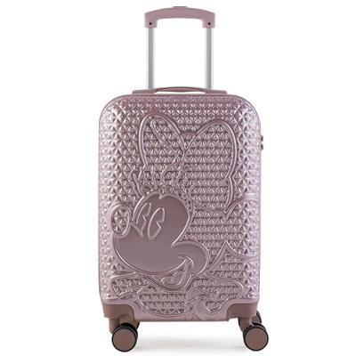 Mala de Bordo 10 Kg ABS 4 Rodas Minnie Epcot Rosé