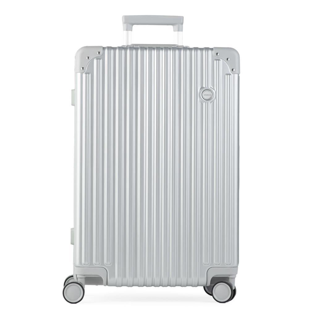 Mala Média de Policarbonato 4 Rodas Kyoto II Prata - 1