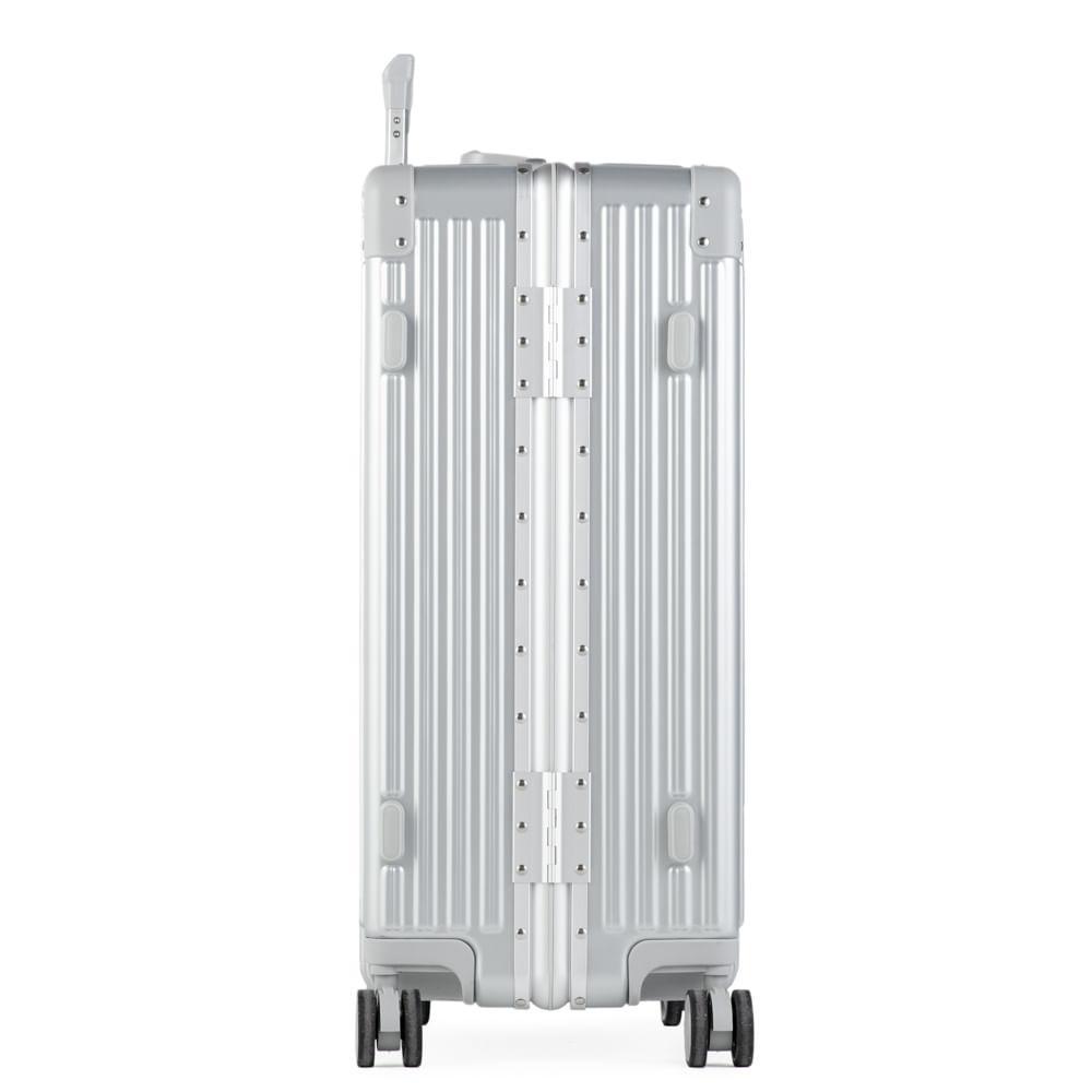 Mala Média de Policarbonato 4 Rodas Kyoto II Prata - 5