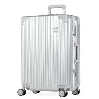 Mala Média de Policarbonato 4 Rodas Kyoto II Prata - 2