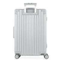 Mala Média de Policarbonato 4 Rodas Kyoto II Prata