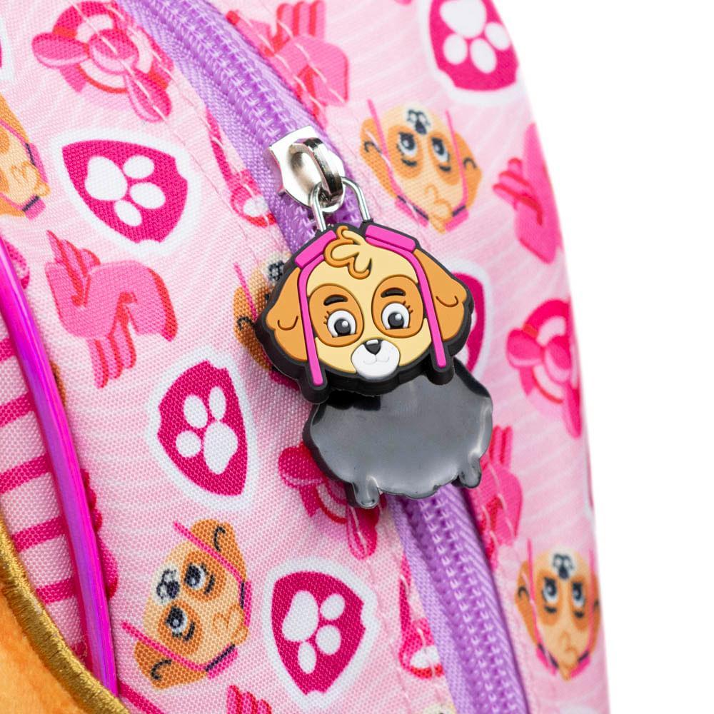 Mochila Escolar Feminina Patrulha Canina Skye Baby Rosa - 6